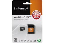 MicroSDHC 32GB Intenso +Adapter CL4 Blister