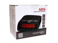 AEG Uhren-Radio MRC 4142 schwarz