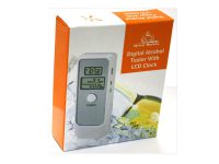 Alkoholtester LCD / Digital Alcohol Tester with Clock (6389)