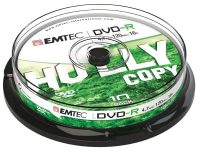 EMTEC DVD-R 4,7 GB 16x Speed - 10stk Cake Box