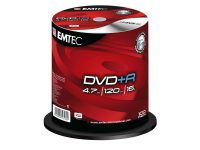 EMTEC DVD+R 4,7 GB 16x Speed - 100stk Cake Box