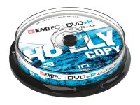 EMTEC DVD+R 4,7 GB 16x Speed - 10stk Cake Box