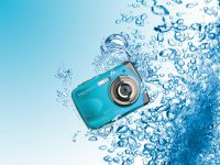 Easypix W1024 Splash Unterwasserkamera (Blau/Blue)